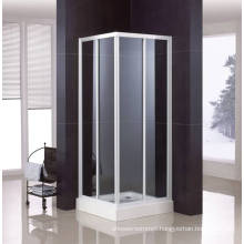 Corner Shower Enclosure with Double-Side Easy Clean Nano Coating